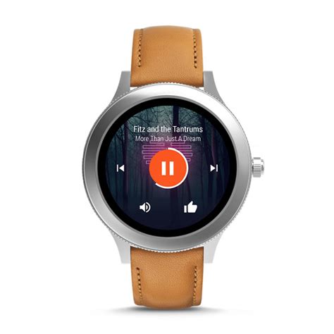 Fossil Gen 3 Smartwatch Q Venture Luggage Leather.